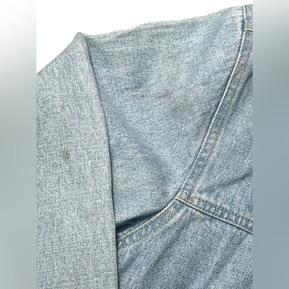 BlassSport Denim Hoodie Jacket – Women’s Size L – Zip-Up Jean Hooded Jacket - Picture 7 of 11